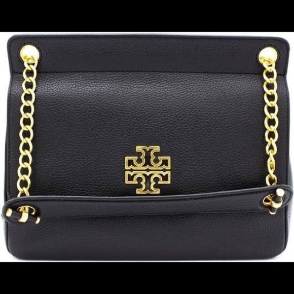 🆕 Authentic Tory Burch Britten Flap Shoulder Bag - Picture 10 of 10